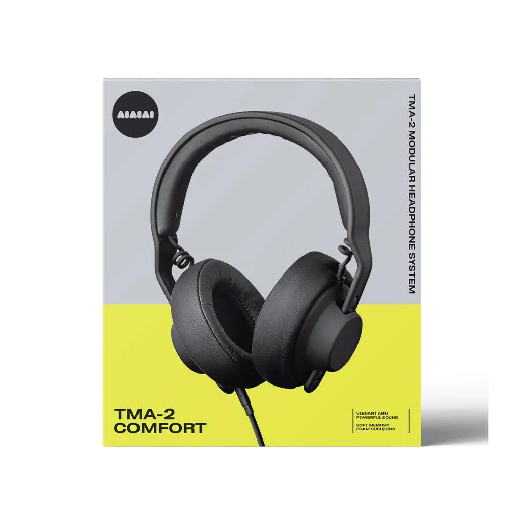AIAIAI - EX DEMO - TMA-2 COMFORT PRESET MODULAR STUDIO HEADPHONES - BLACK - INCLUDING S04,E04,H03,C02 COMPONENTS TMA2