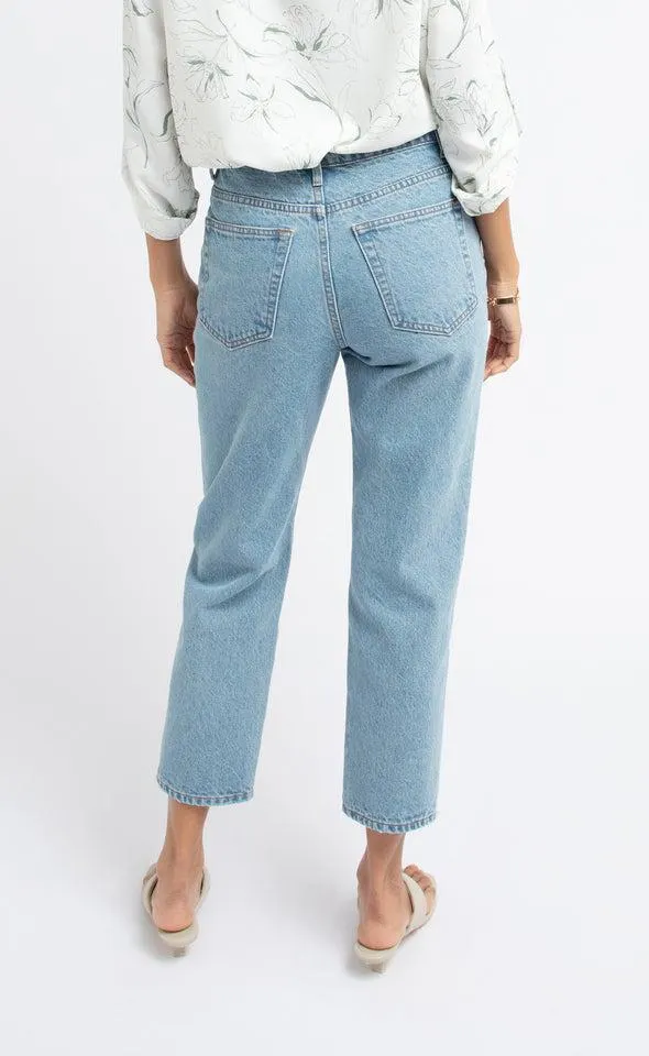 Ankle Grazer Straight Jean