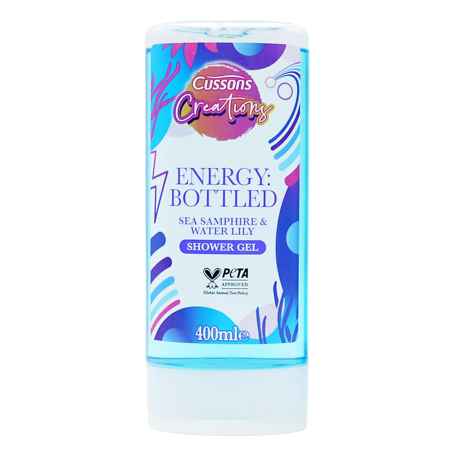 Cussons Creations Shower Gel Sea Samphire & Waterlily 400ml