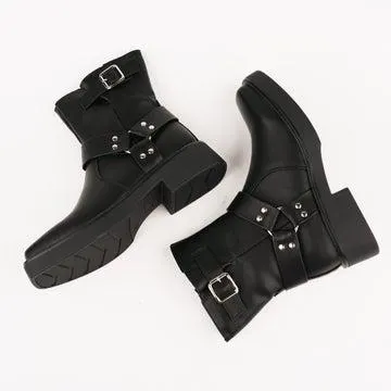 Encore Women's Moto Ankle Boots