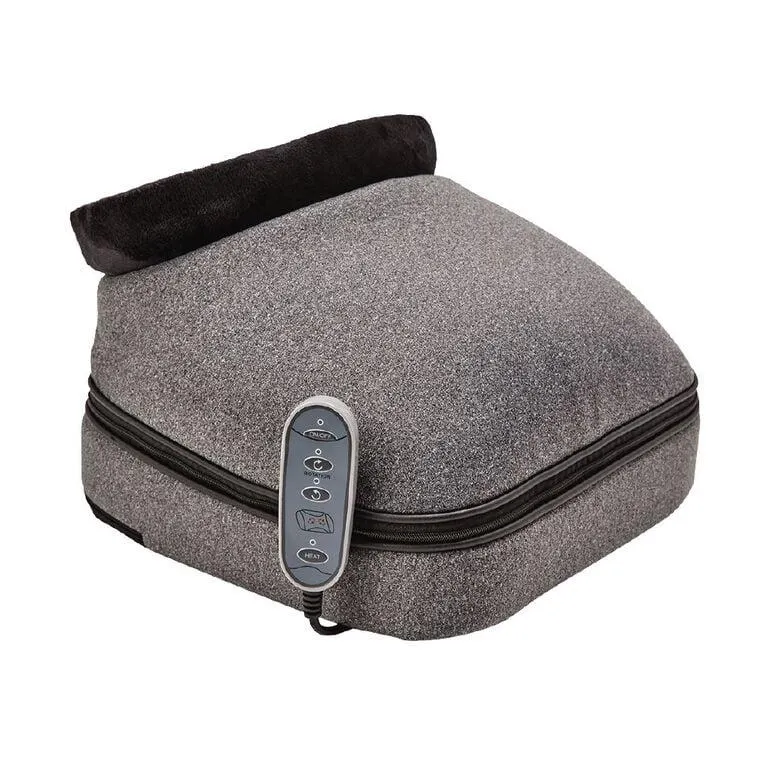 Living & Co 2-in-1 Shiatsu Foot and Back Massager Black/Grey