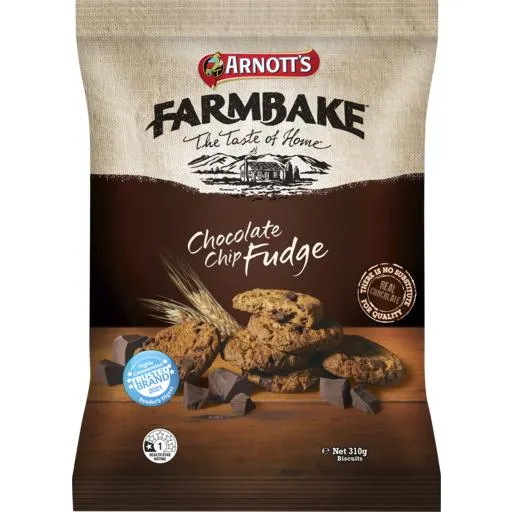 Arnott's Farmbake Chocolate Chip Fudge