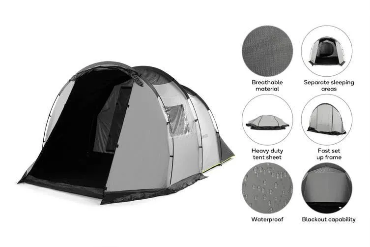 Komodo Large Family Camping Tent (4 Person)
