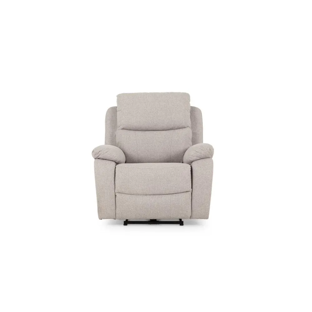 Kyle Electric Recliner, Light Grey