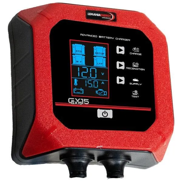 12/24V Advanced Battery Charger, 15.0A