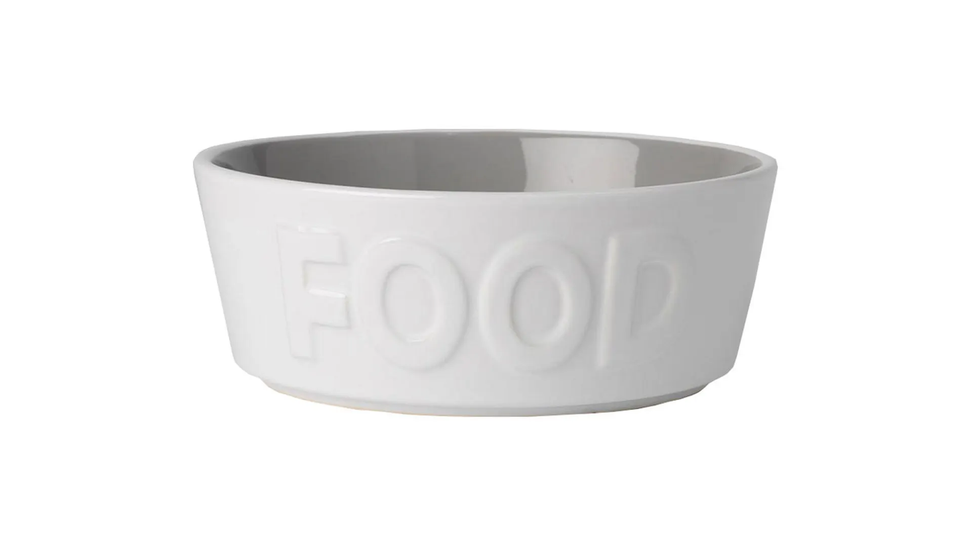 Back To Basics "Food" - White/Gray 15cm