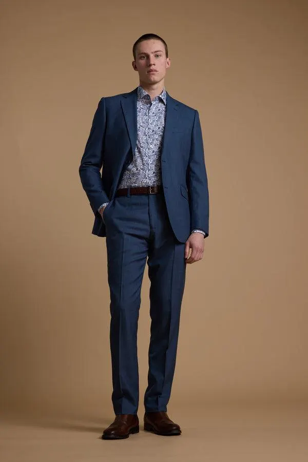Morden Texture Suit Trouser