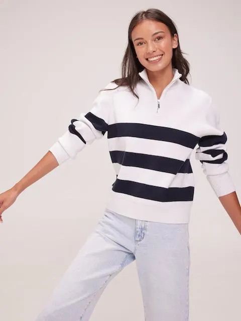 Just Jeans Girls Riley Quarter Zip Knit