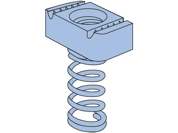 Spring Nut P4007M8Z Zinc Plated