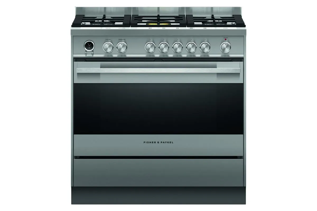 Fisher & Paykel Freestanding Oven with Gas Cooktop