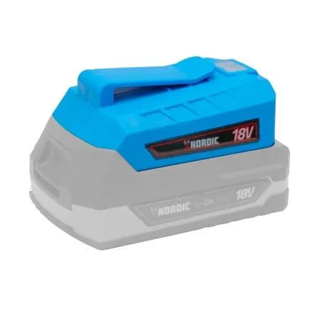 Nordic 18v Battery to USB Power Bank Adapter
