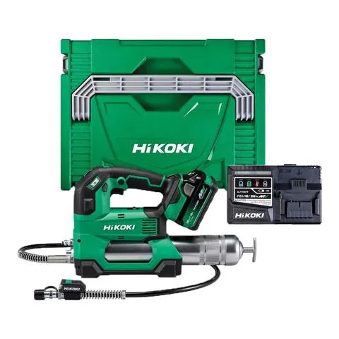 HiKOKI Multivolt Cordless Grease Gun 450g 18v 5Ah