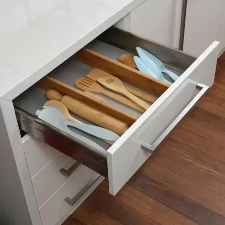 Drawer Divider Bamboo Low 2Pk