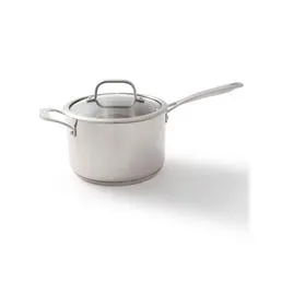 Stevens Titan Stainless Steel Saucepan with Lid, 20cm