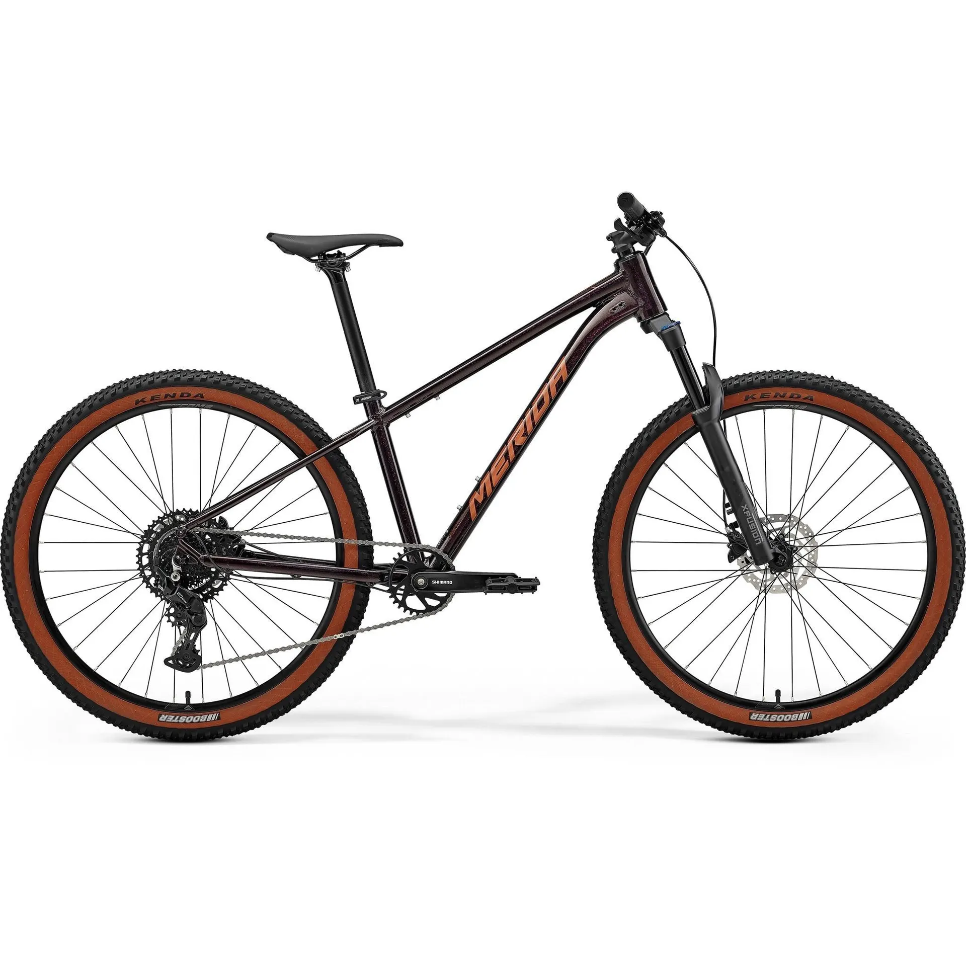 Merida Big.Seven 40 Hardtail Mountain Bike Metallic Black/Red