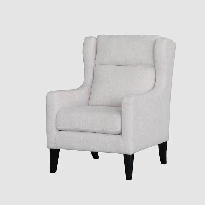 Charleston Armchair Natural Linen
