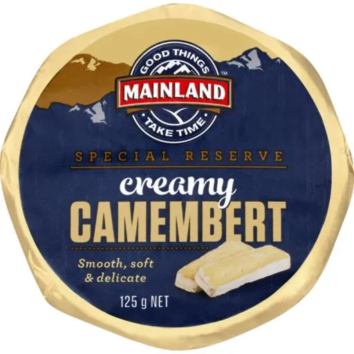 Mainland Cheese Special Reserve Camembert 125g
