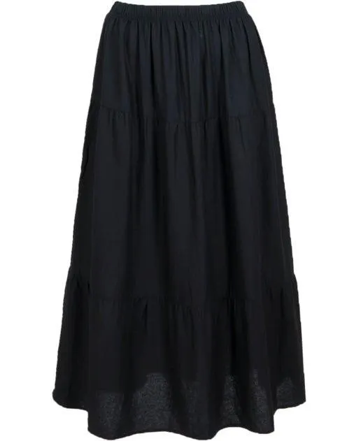 Women's Isobelle Tier Linen Skirt