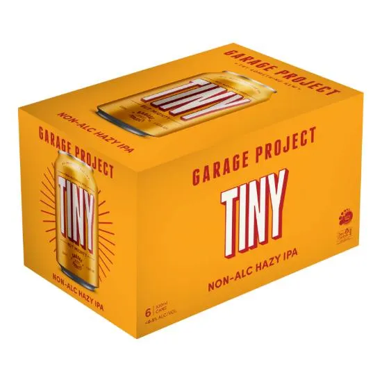 Garage Project Tiny Hazy IPA Non-Alcoholic Cans 6x330ml