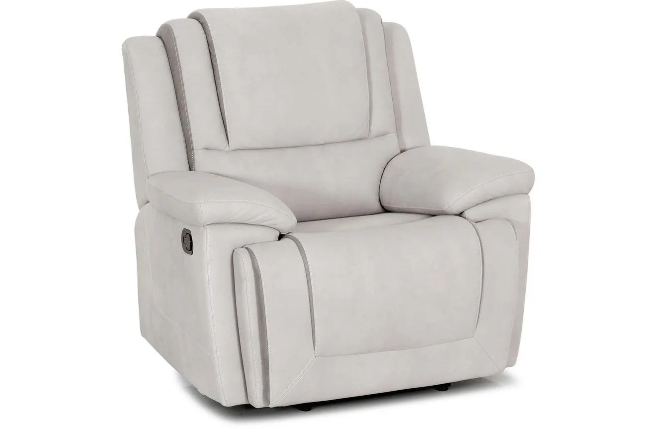 Bremen Fabric Recliner - Smoke