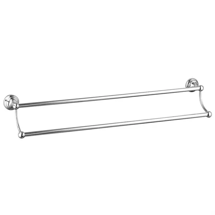 Mondella 620mm Chrome Maestro Double Towel Bar