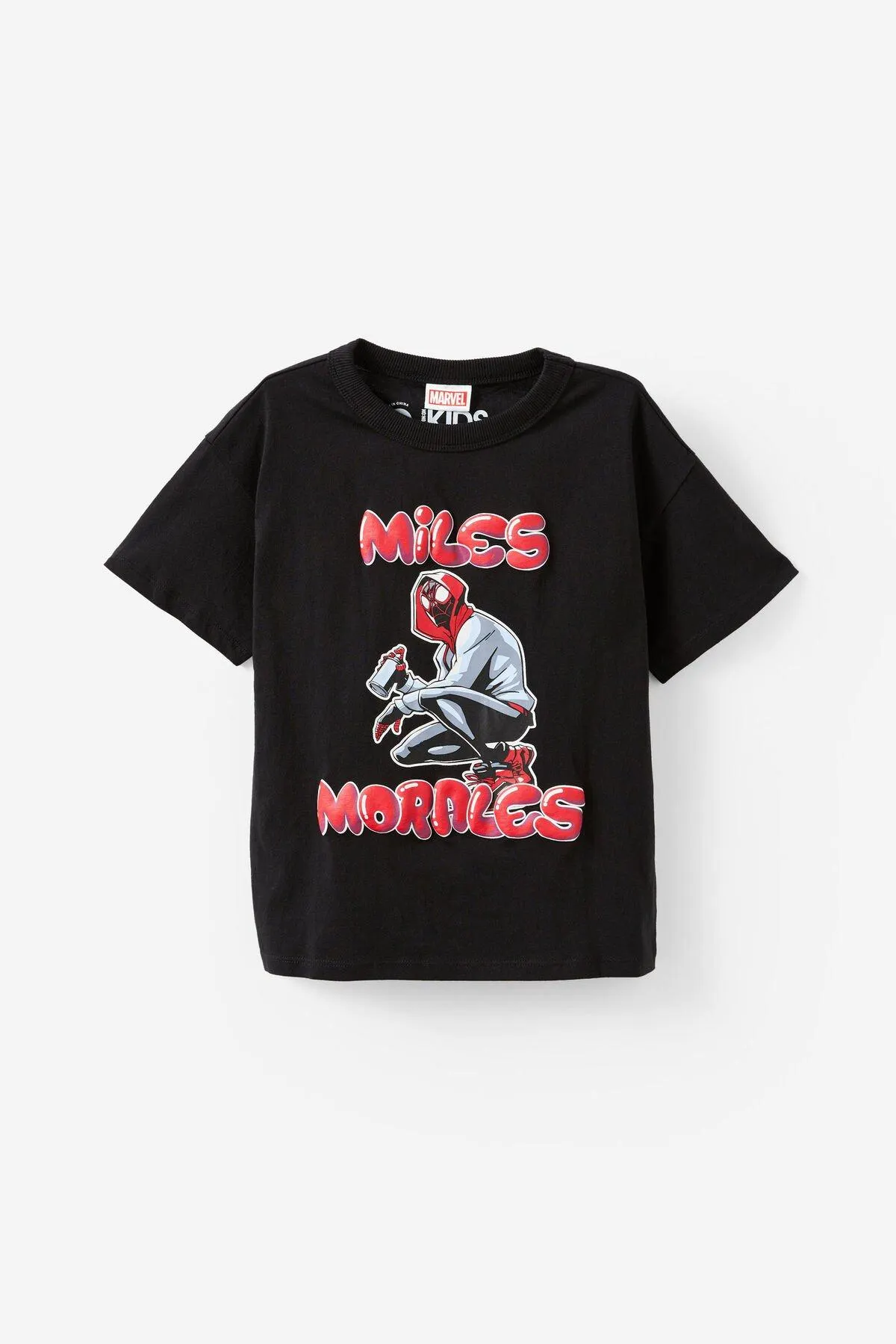 Marvel Spiderman Drop Shoulder Short Sleeve Tee