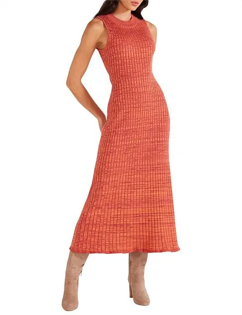 RAPHAEL KNIT MIDI DRESS