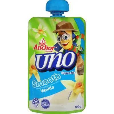 Anchor Uno Squeezie Smooth Vanilla Yoghurt
