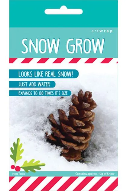 Snow Grow Instant Snow Christmas Decoration 10g