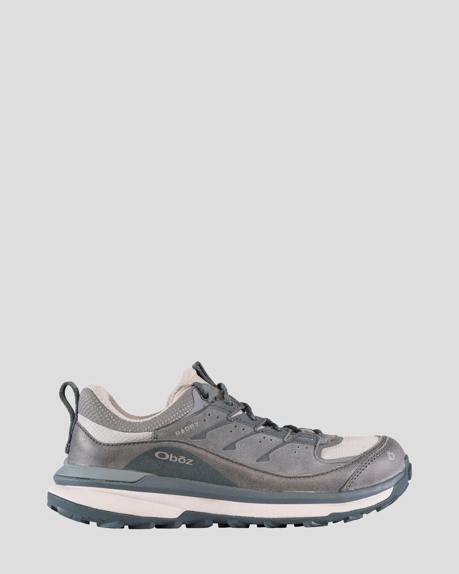 Women's Oboz Hyalite Low B-DRY Shoes - Gray Owl