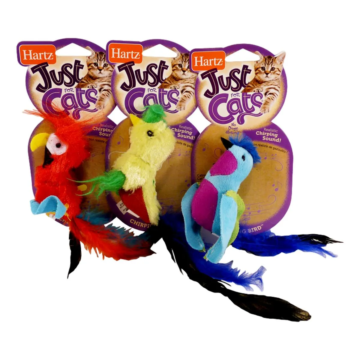 Hartz Chirping Bird Cat Toy