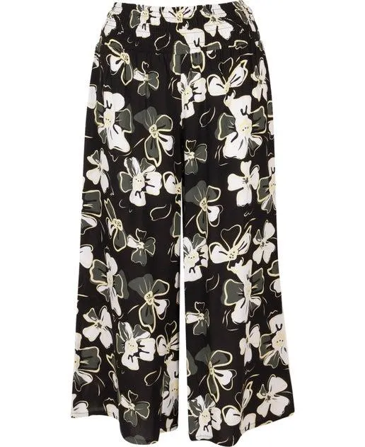 Women's Shirred Waist Culotte