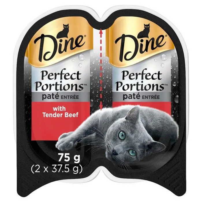 Dine Perfect Portions Pate Entree With Tender Beef 75g
