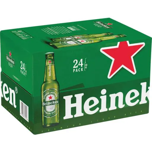 Heineken 24 x 330ml Bottles