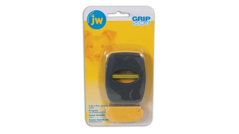 Jw 2-In-1 Fine & Flea Comb