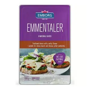 Emborg Emmentaler Slices 150g