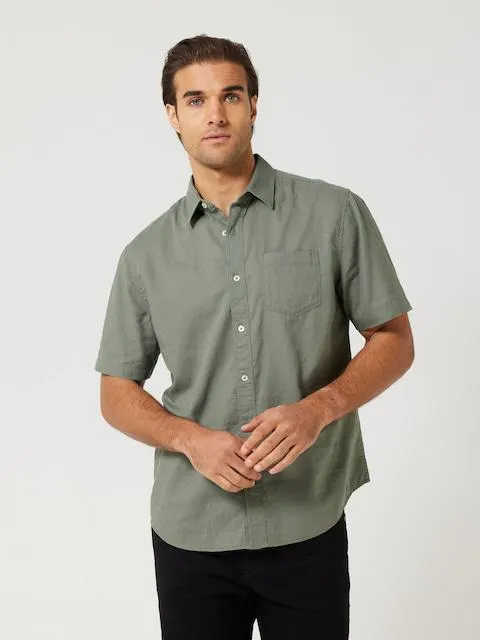 Just Jeans Linen Plain Shirt