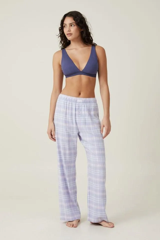 Flannel Boyfriend Boxer Pant