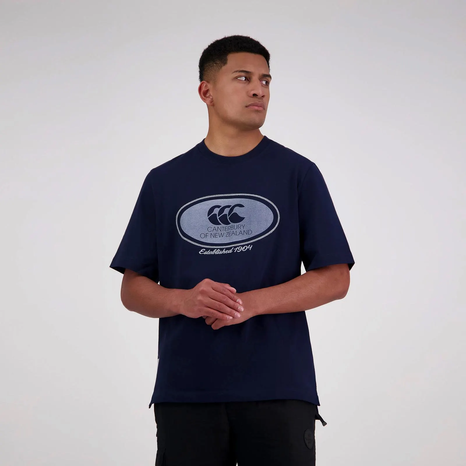LEGENDS OVAL CNZ TEE NAVY