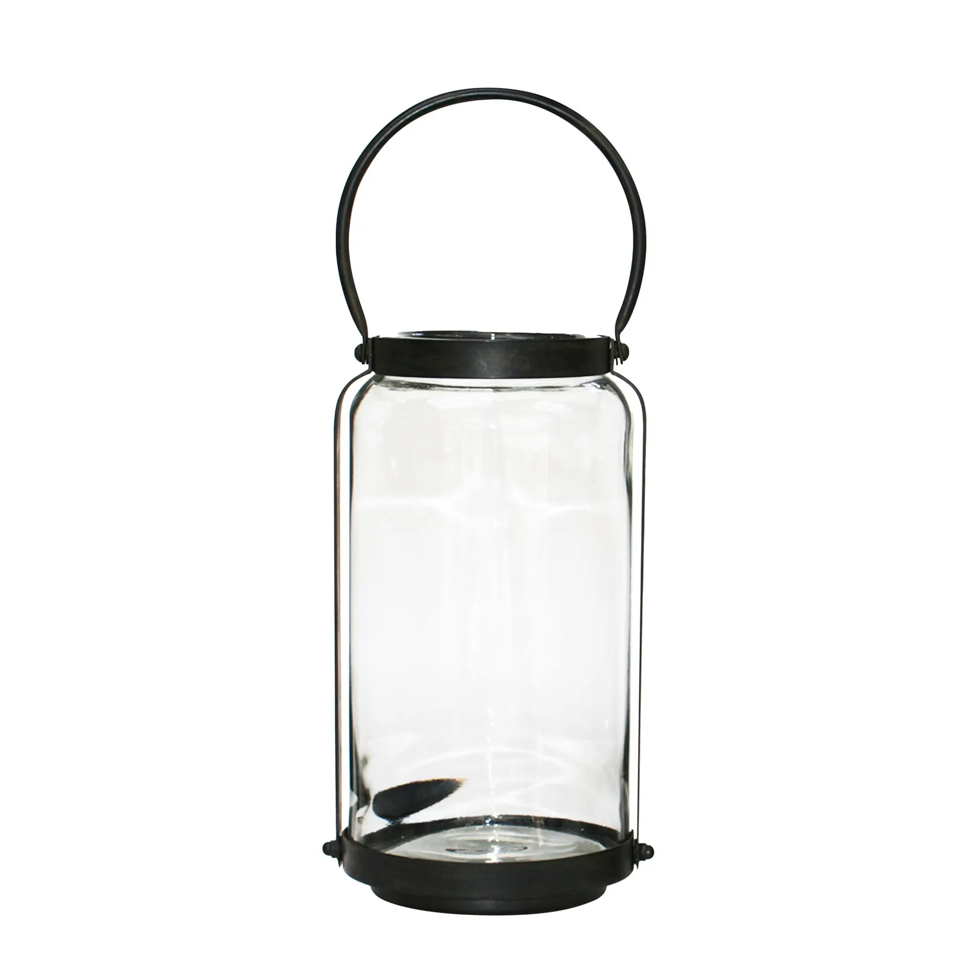 Glass cabin lantern 45cm