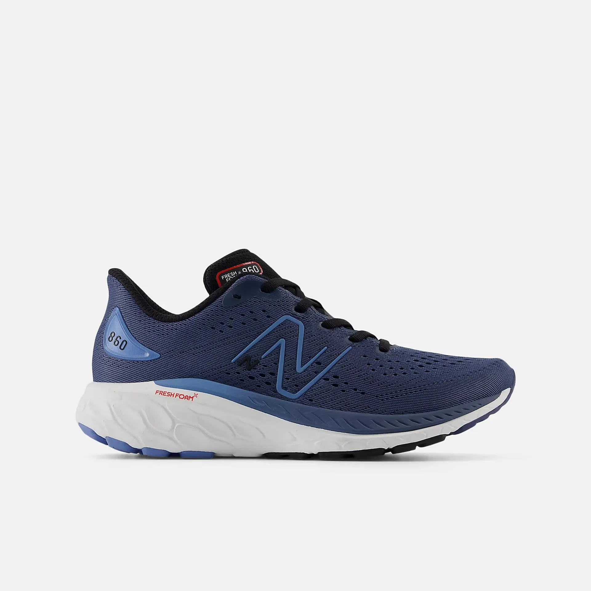 New Balance Youth 860 v13 Running Shoes Vintage Indigo/Blue Laguna/White
