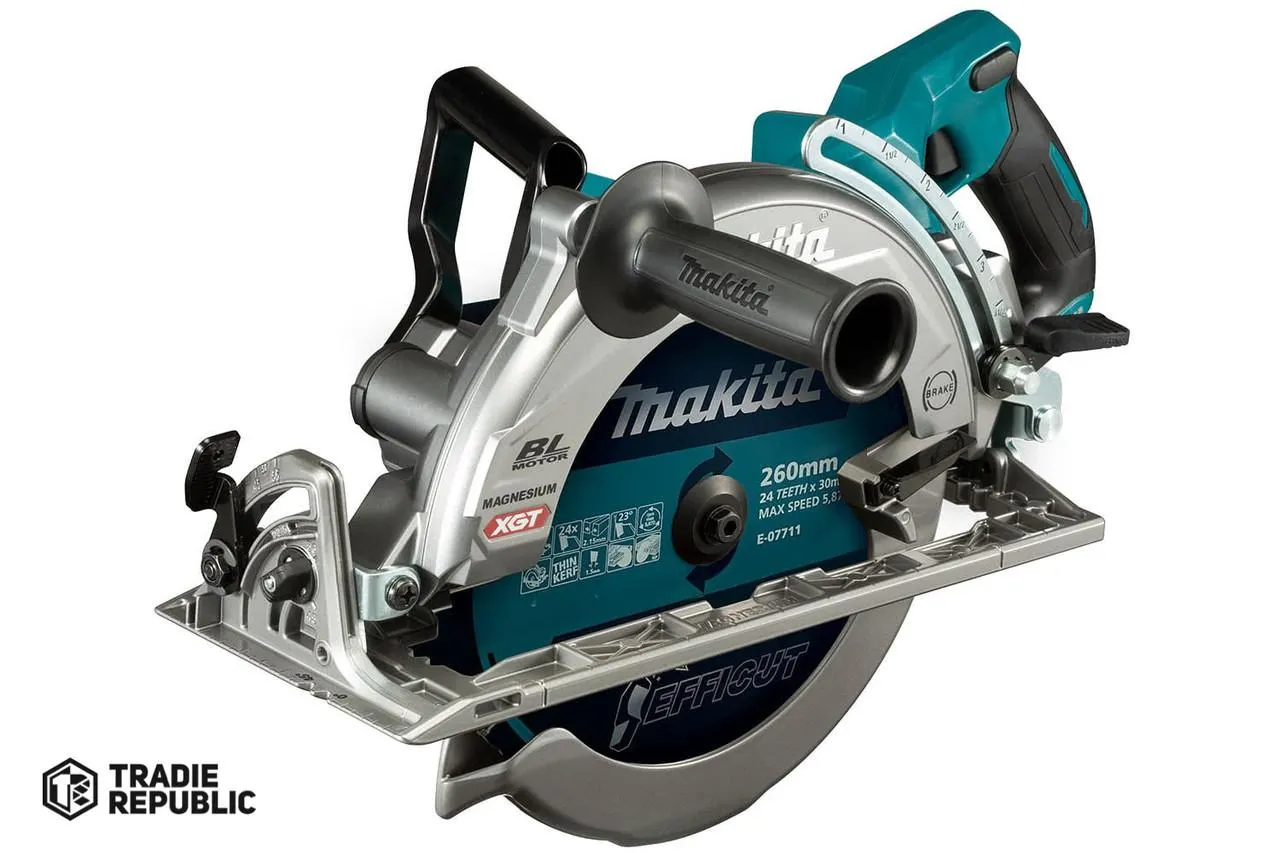 Makita 40V Max XGT 260mm Rear Handle Circular Saw Skin