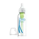 Dr Browns 250ml Narrow Neck Feeding Bottle with Level 1 teat