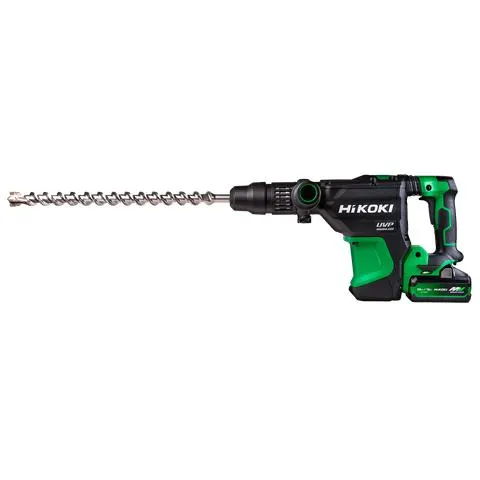 HiKOKI Cordless Rotary Hammer Drill Brushless 40mm SDS MAX 36v Kit