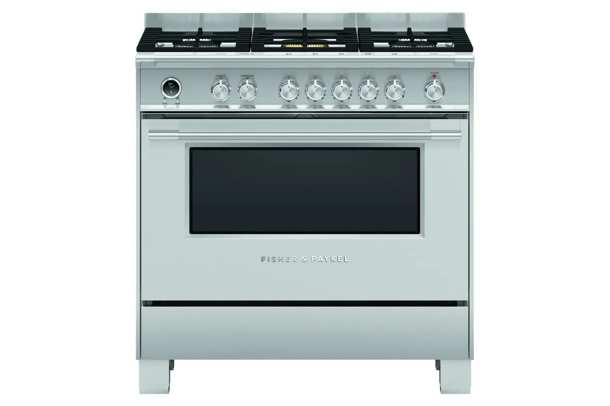 Fisher & Paykel Dual Fuel Freestanding Oven