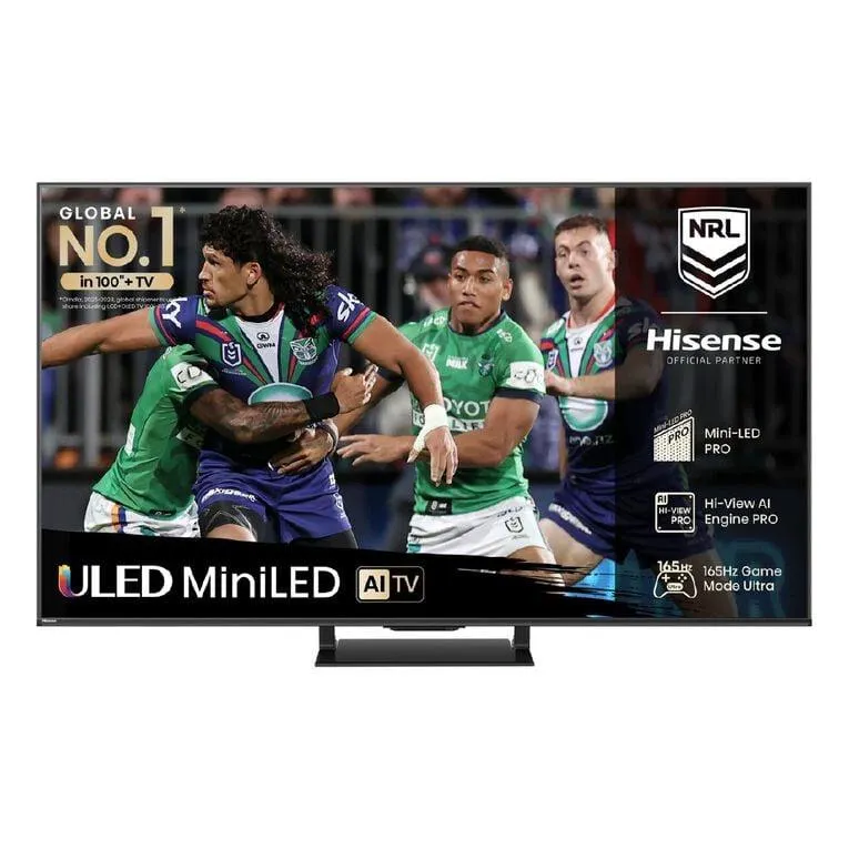 Hisense ULED MiniLED 65 Inch U7QNZ 4K QLED 165Hz Smart TV