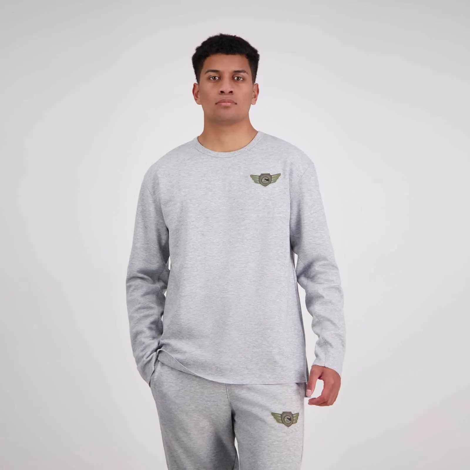 Mens Force Vapodri Crew Classic Marle