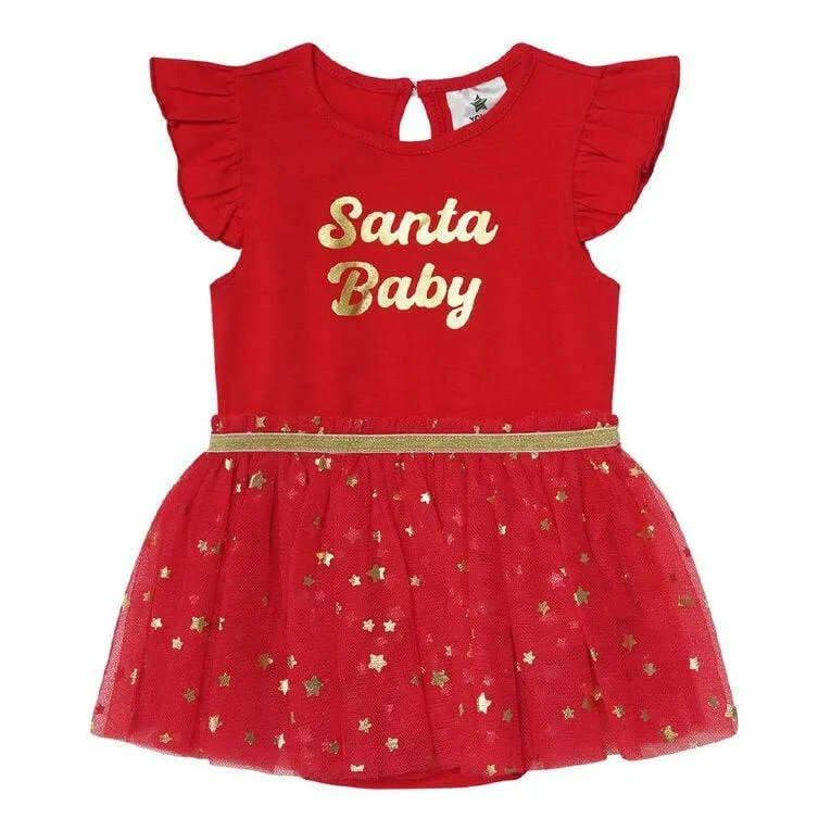 Young Original Babies' Christmas Tutu Romper