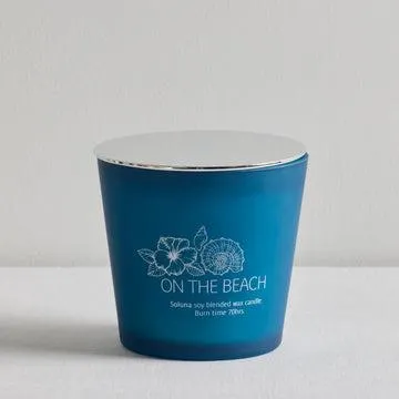 Soluna Candle - Large - Deep Blue