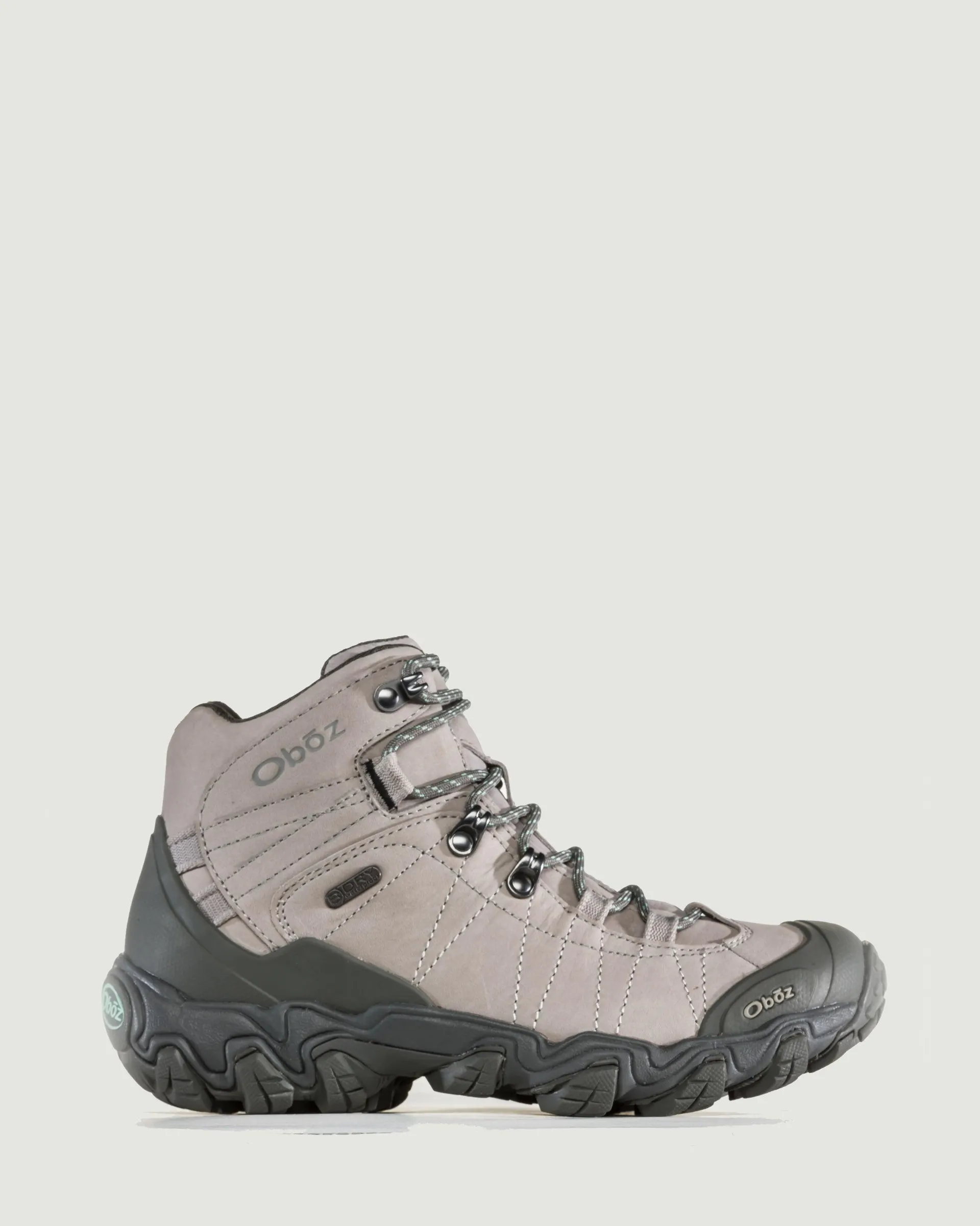 Women's Oboz Bridger Waterproof Mid Hiking Boots - Frost Grey